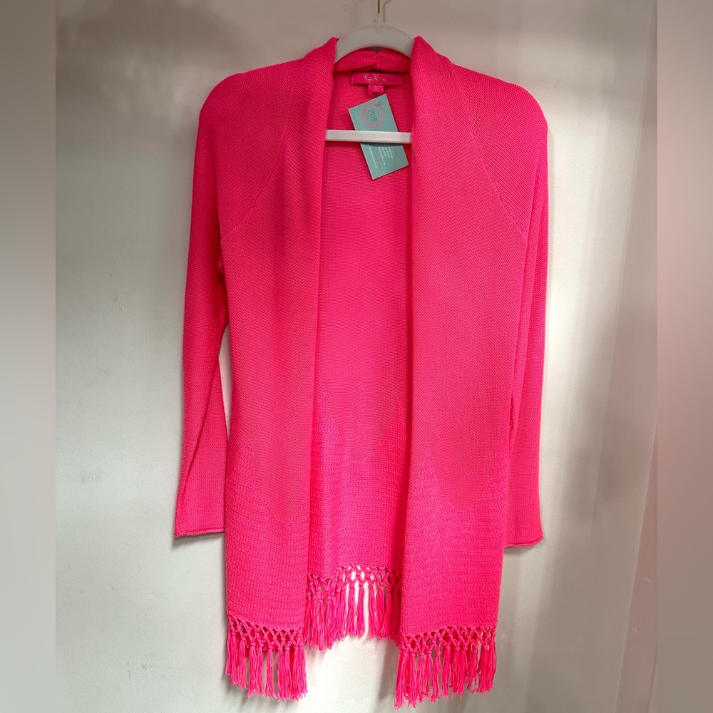 Lilly Pulitzer Fringe Cardigan